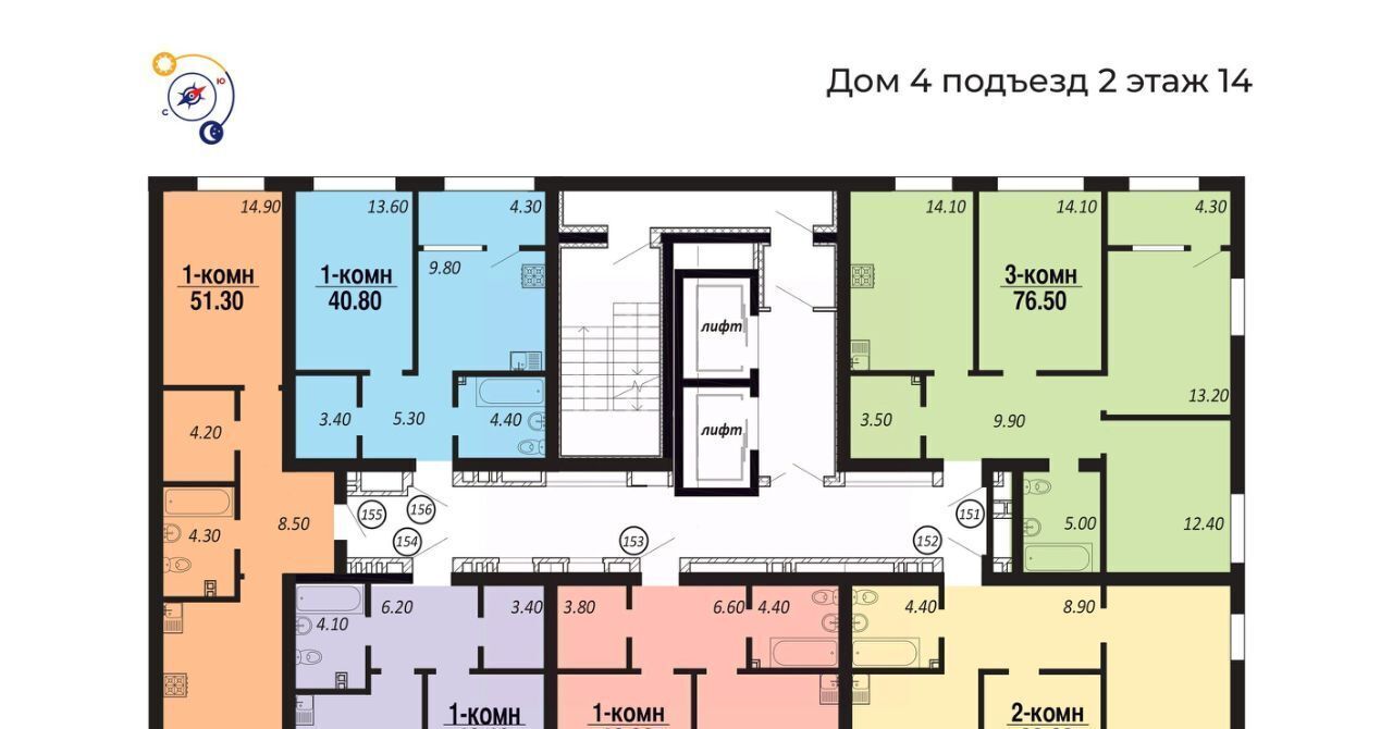 квартира г Омск р-н Советский Заозёрный ПАРК-квартал «Королёв» фото 1