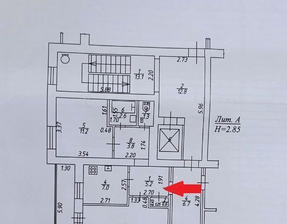 квартира г Краснодар р-н Карасунский ул Ставропольская 215/2 фото 31