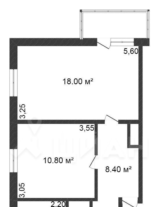 квартира г Курск р-н Сеймский проезд Магистральный 3 фото 2