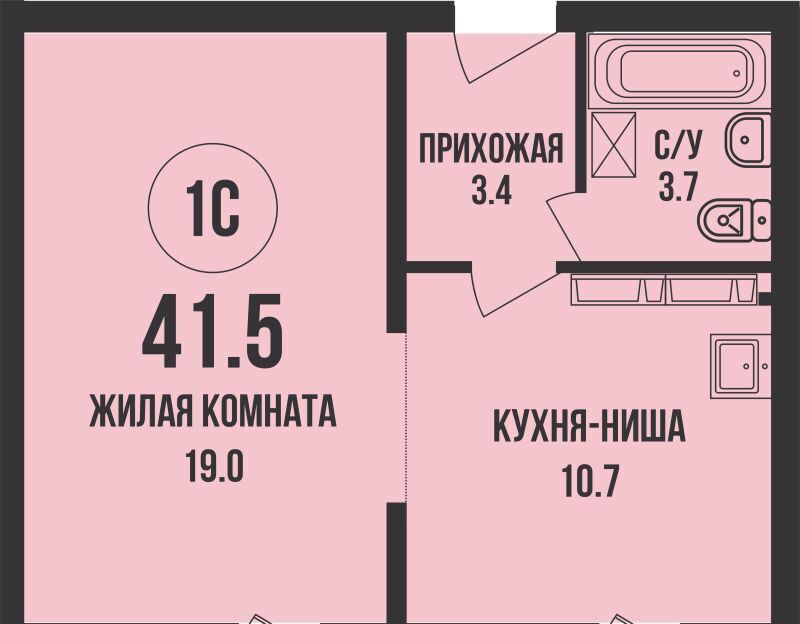 квартира г Новосибирск Заельцовская Династия жилой комплекс фото 1