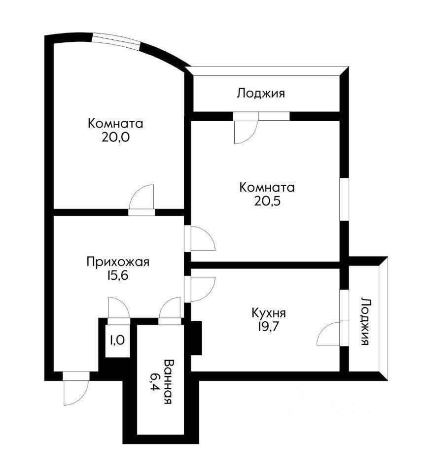 квартира г Краснодар р-н Западный ул Минская 122/9 фото 18