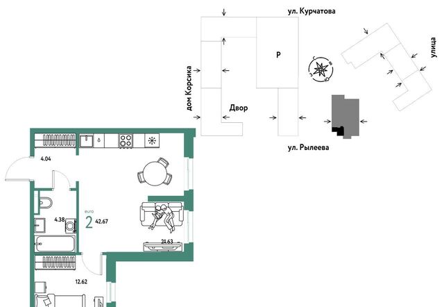 р-н Калининский дом 10к/2 фото