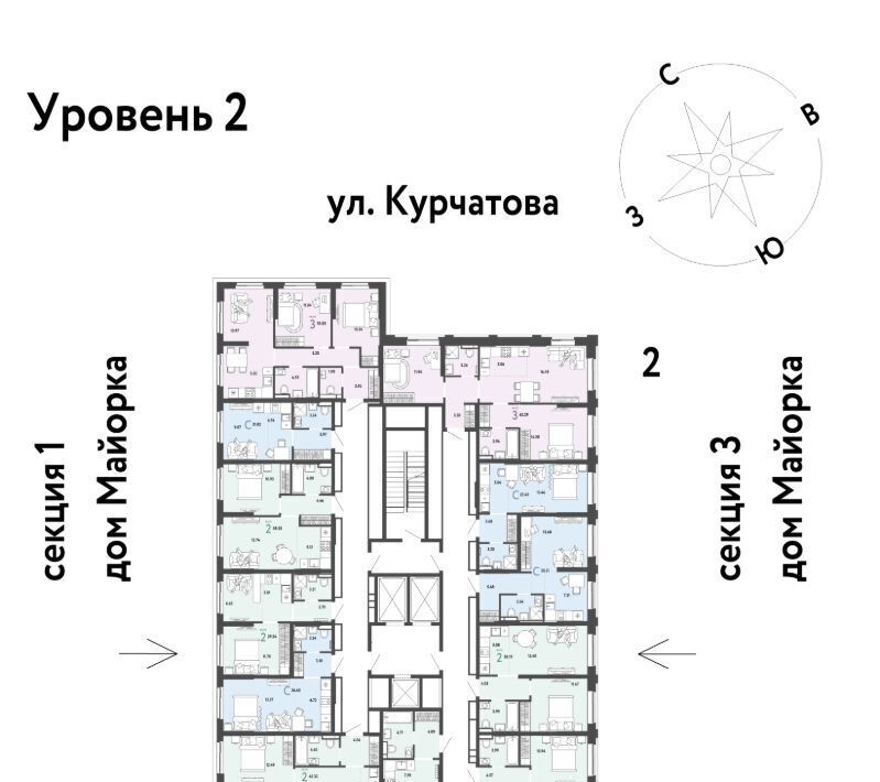 квартира г Тюмень р-н Калининский ул Краснооктябрьская 10к/2 фото 2