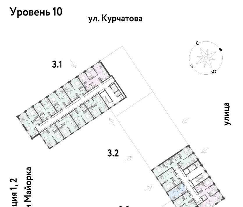 квартира г Тюмень р-н Калининский ЖК Остров-сад фото 2