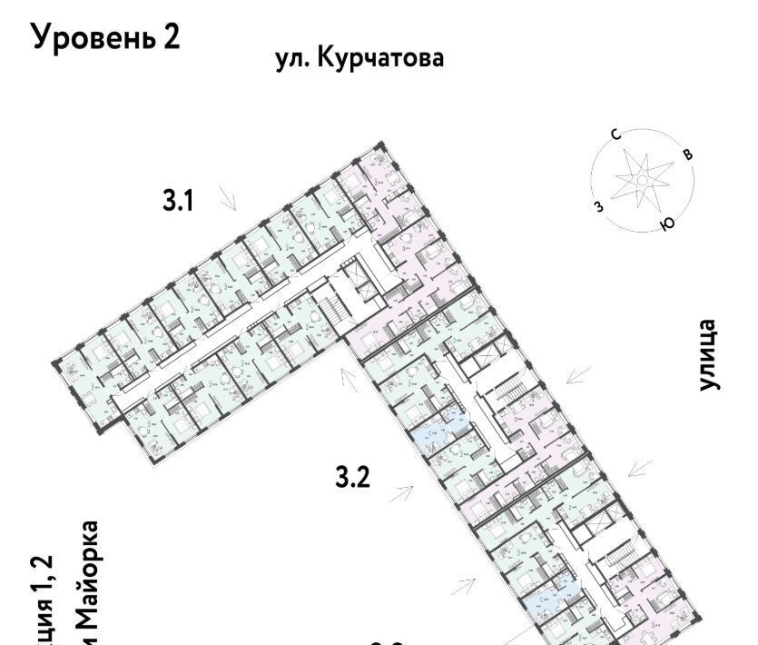 квартира г Тюмень р-н Калининский ЖК Остров-сад фото 2