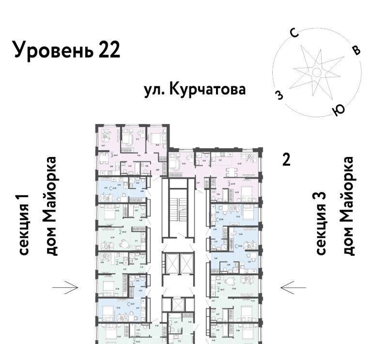 квартира г Тюмень р-н Калининский ул Краснооктябрьская 10к/2 фото 2