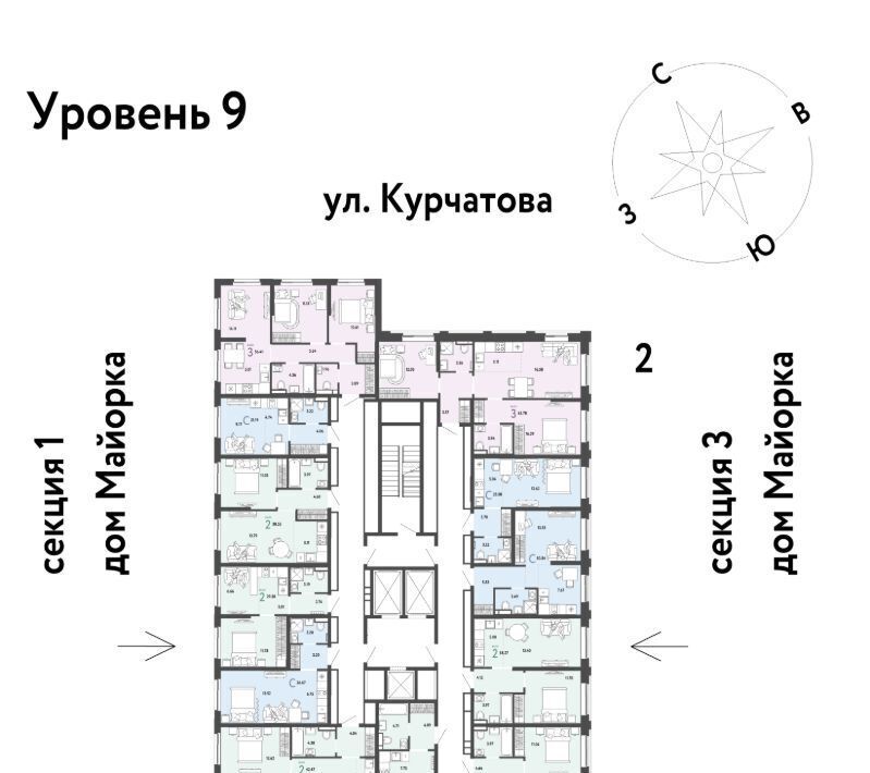 квартира г Тюмень р-н Калининский ул Краснооктябрьская 10к/2 фото 2