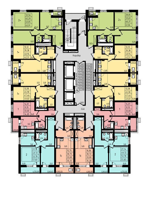 квартира г Уфа р-н Ленинский ул Ахметова 158 микрорайон Novaland фото 2