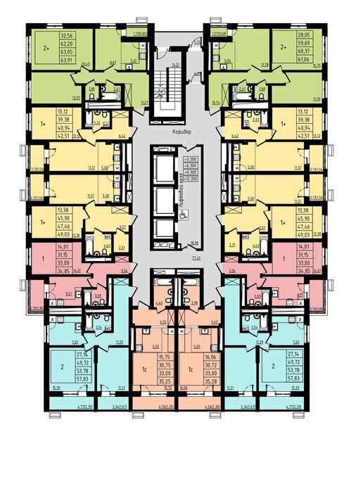 квартира г Уфа р-н Ленинский ул Ахметова 158 микрорайон Novaland фото 2