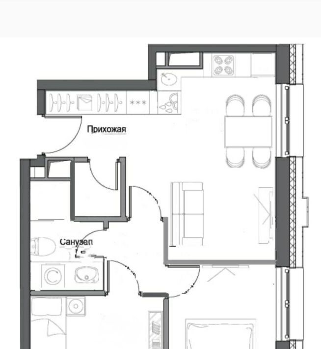 квартира г Москва метро Селигерская проезд Ильменский 14к/3 фото 27