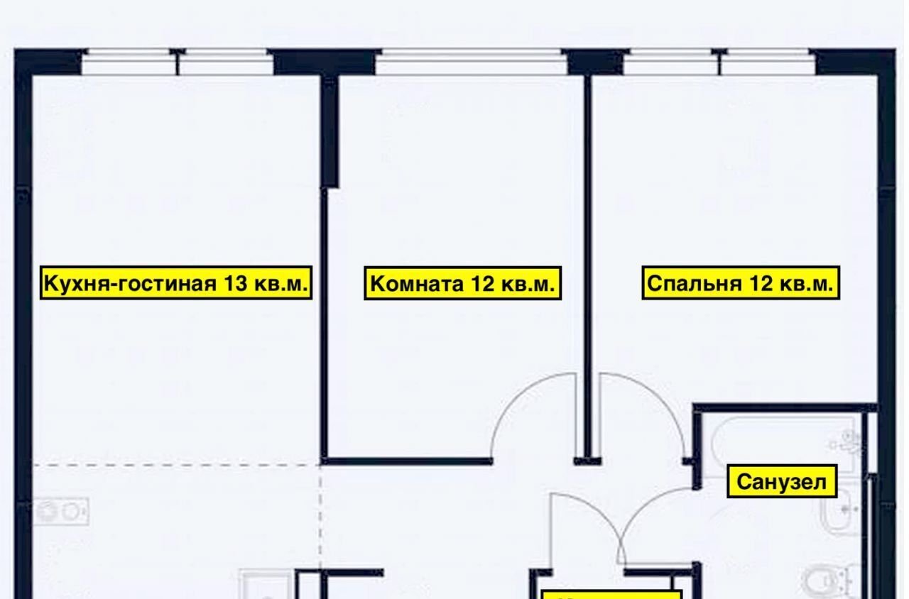 квартира г Москва п Рязановское метро Щербинка ул Логинова 3 фото 2