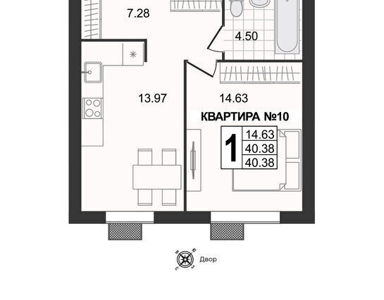 квартира г Муром ул 3-я Новослободская фото 1