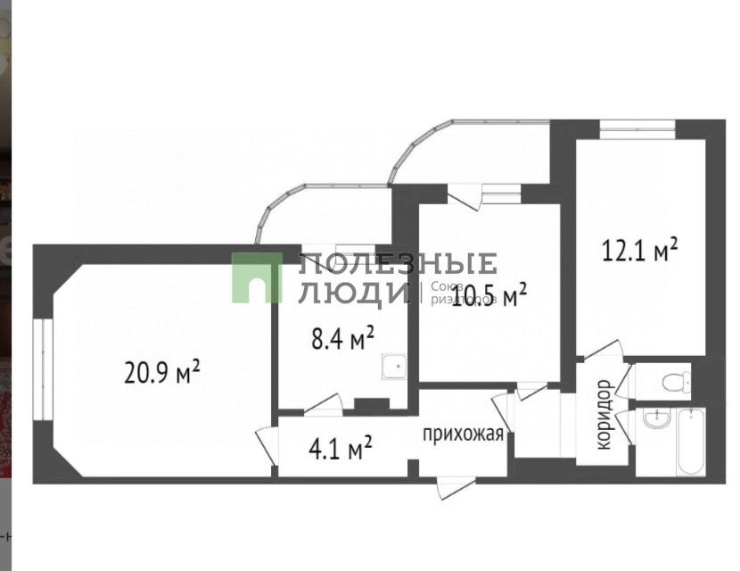 квартира г Красноярск ул Алексеева 12 Красноярск городской округ фото 10