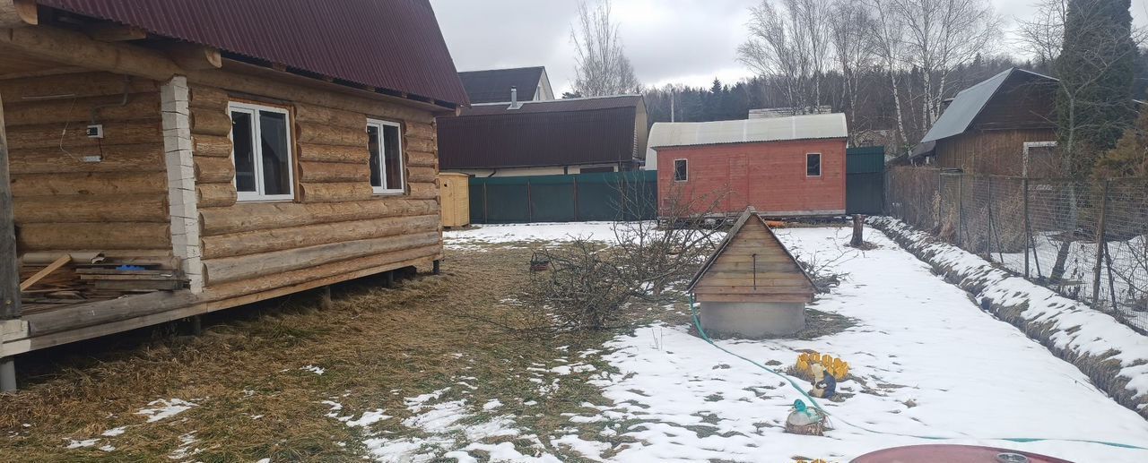 дом городской округ Солнечногорск дп Поварово 40 км, СНТ Спортстроевец, г. о. Солнечногорск, Пятницкое шоссе фото 6