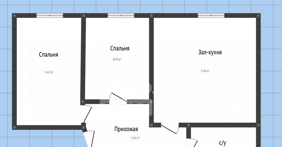 квартира г Махачкала р-н Кировский ш Федеральное 15ак/1 фото 2