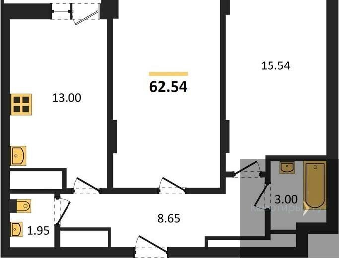 квартира г Воронеж ул Антонова-Овсеенко 35с фото 1