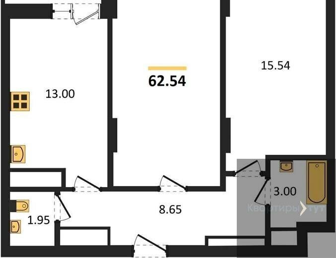 квартира г Воронеж ул Антонова-Овсеенко 35с фото 1