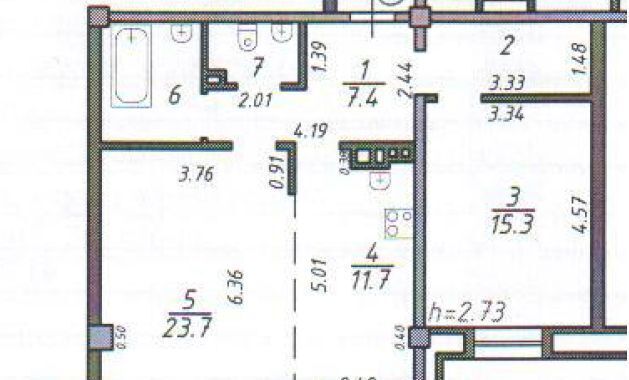 квартира г Иркутск р-н Октябрьский ул Александра Невского 21 фото 16