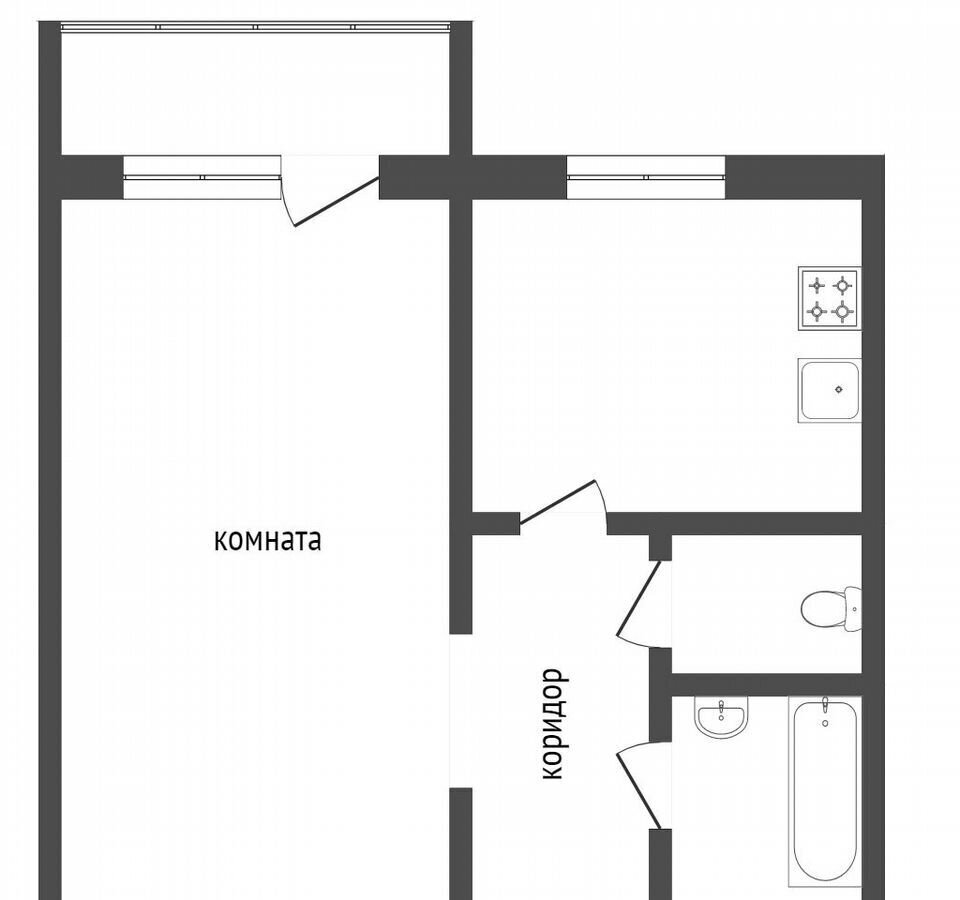 квартира г Тобольск 10-й мкр-н, 10 фото 21