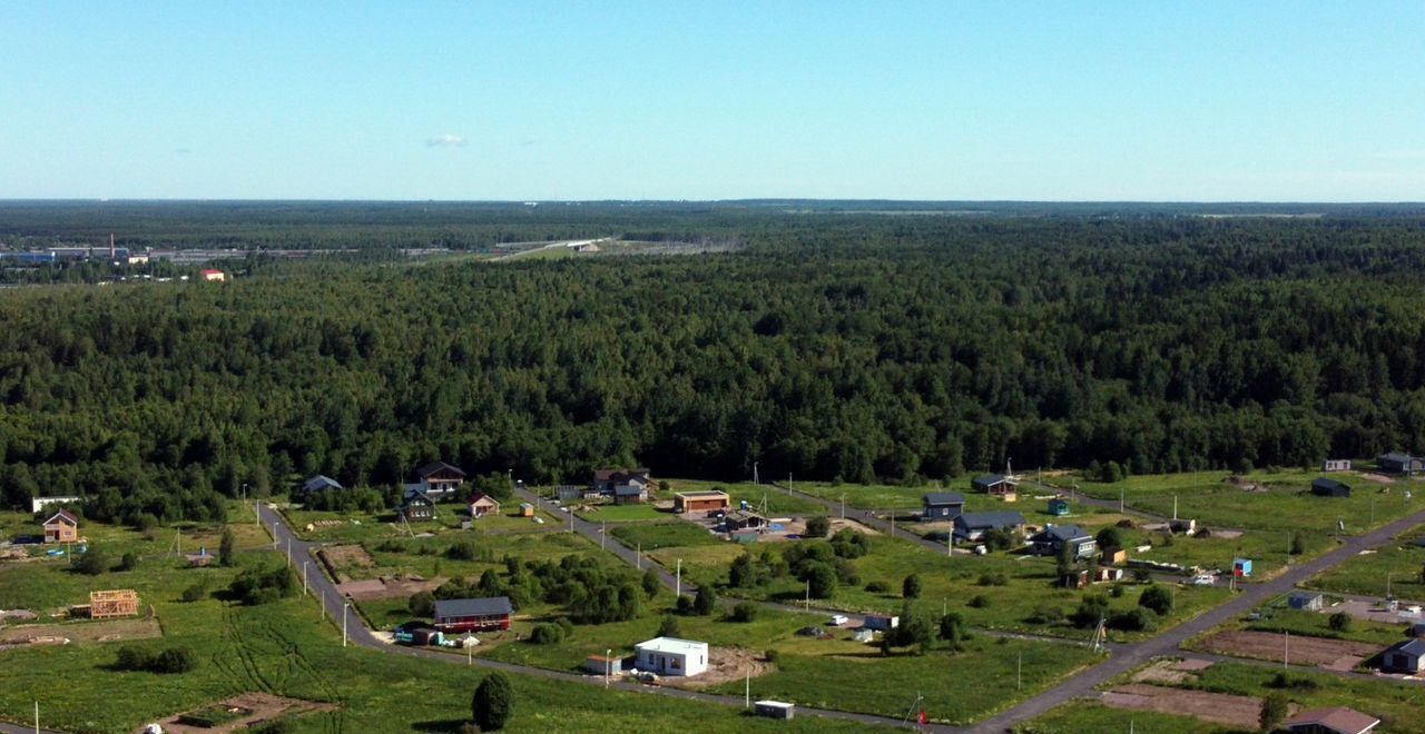 земля р-н Кировский д Пухолово Московское шоссе, 35 км, Мгинское городское поселение, коттеджный пос. Апраксинская Усадьба, Мга фото 2