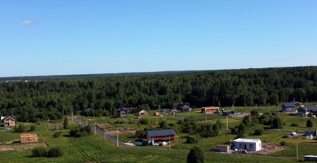 земля р-н Кировский д Пухолово Московское шоссе, 35 км, Мгинское городское поселение, коттеджный пос. Апраксинская Усадьба, Мга фото 3