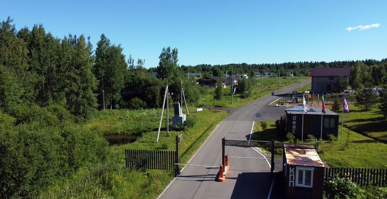 земля р-н Кировский д Пухолово Московское шоссе, 35 км, Мгинское городское поселение, коттеджный пос. Апраксинская Усадьба, Мга фото 4