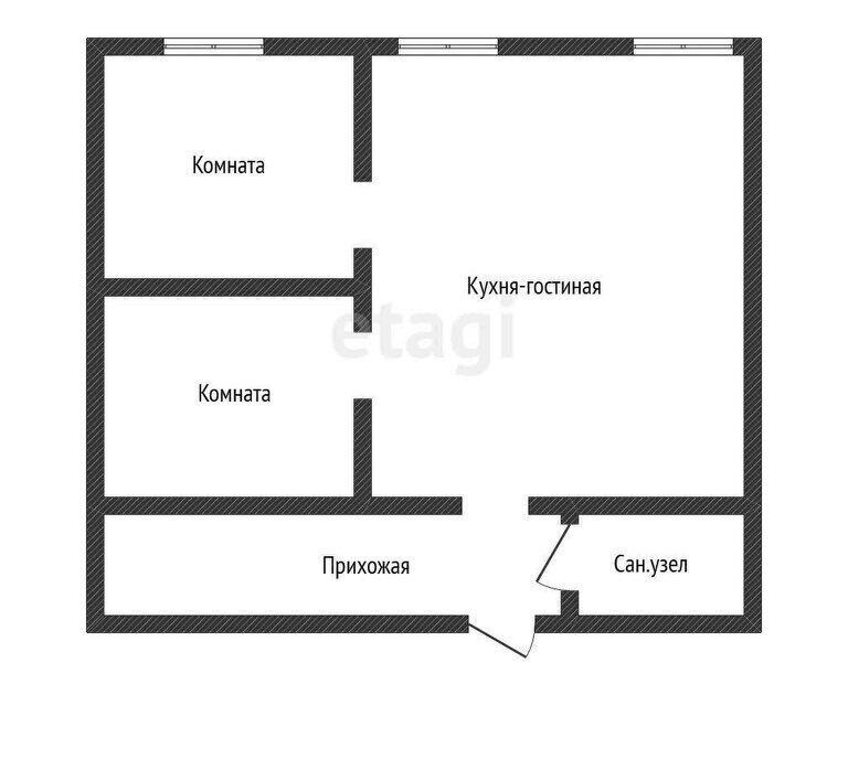 квартира г Краснодар р-н Прикубанский Музыкальный ул им. Дунаевского И.И. 11 фото 17