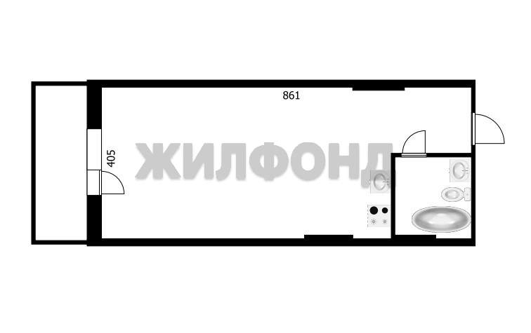 квартира р-н Мошковский п Октябрьский ул Согласия 2 фото 7