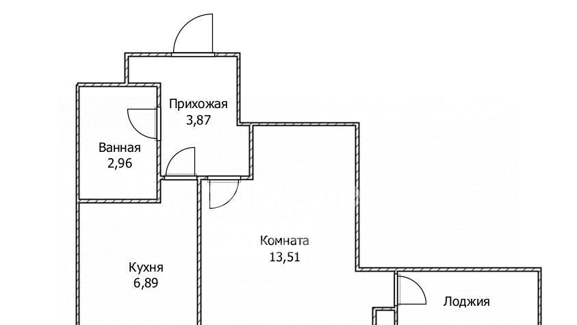 квартира г Ульяновск р-н Ленинский пр-кт Нариманова 114 фото 2