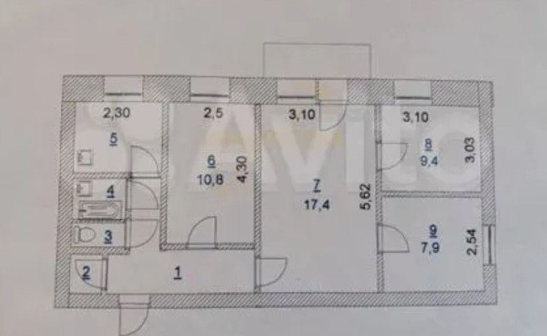 квартира г Бердск ул Микрорайон 26 Бердск городской округ фото 9