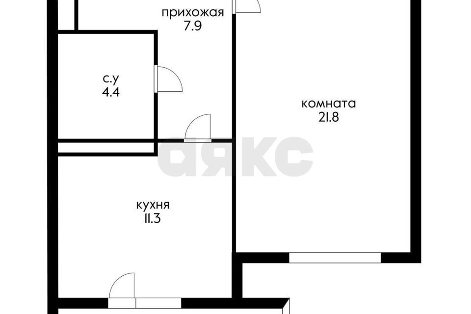 квартира г Краснодар ул им. Селезнева 104/1 Краснодар городской округ фото 8