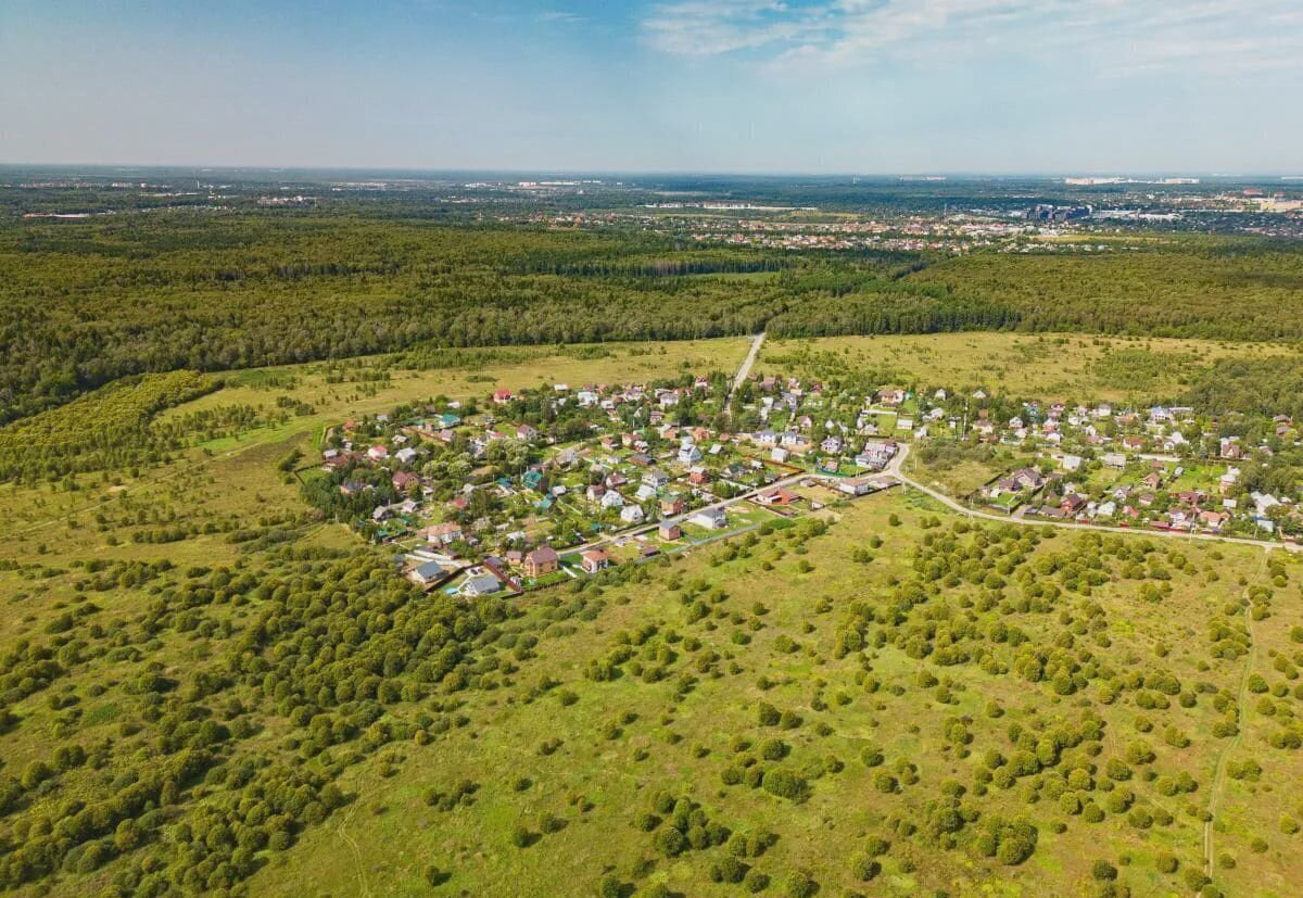 земля городской округ Наро-Фоминский г Апрелевка 30 км, коттеджный пос. Кедрица, 2-я очередь, Киевское шоссе фото 7