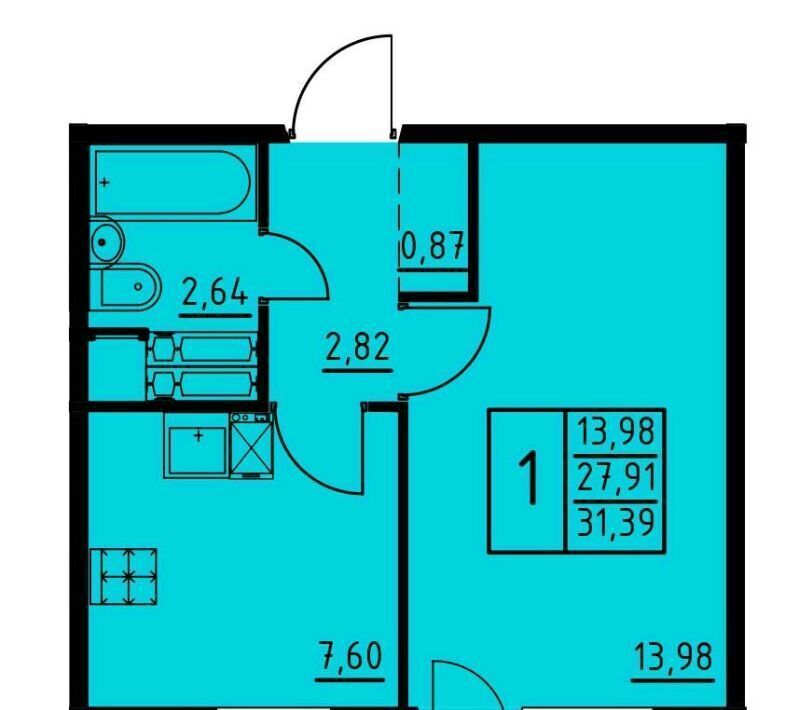 квартира г Пермь р-н Кировский ул Магистральная 98б фото 1