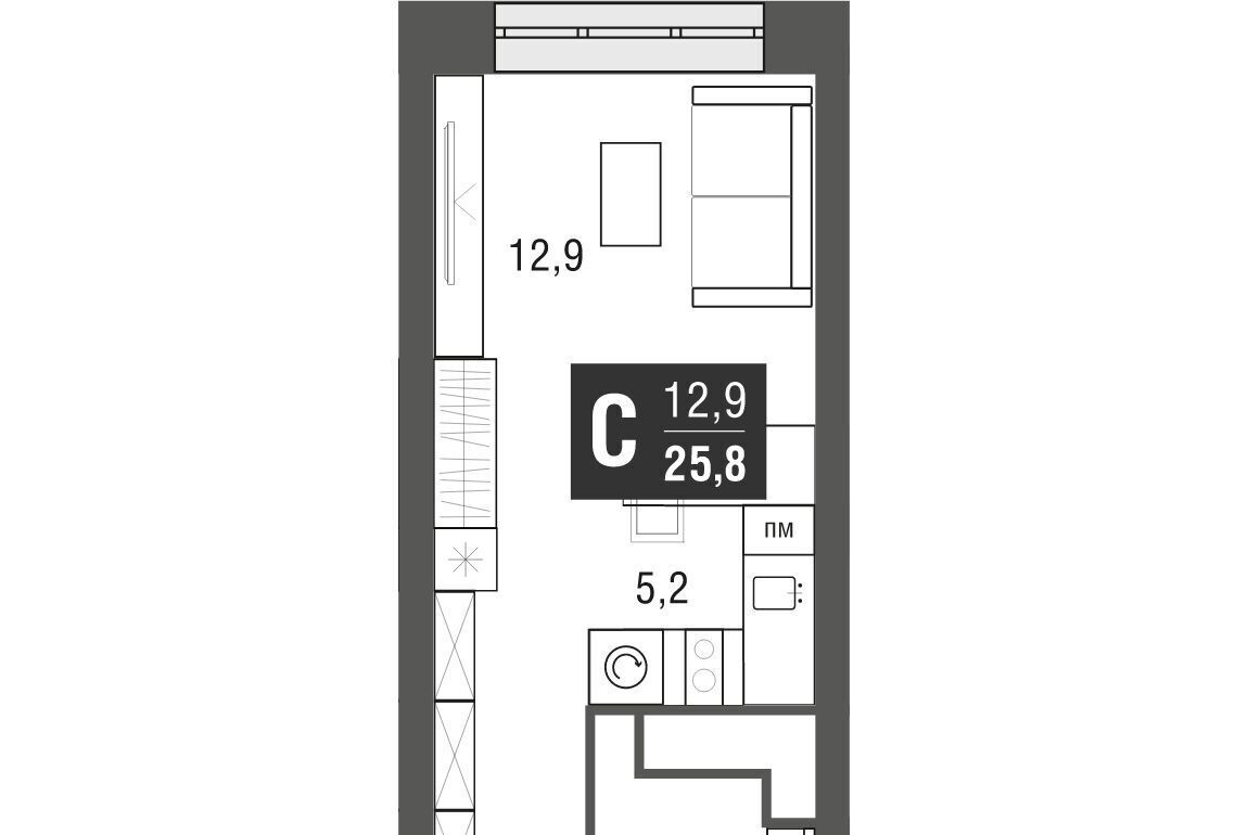 квартира г Москва проезд Серебрякова 11к/2 Ботанический сад фото 1