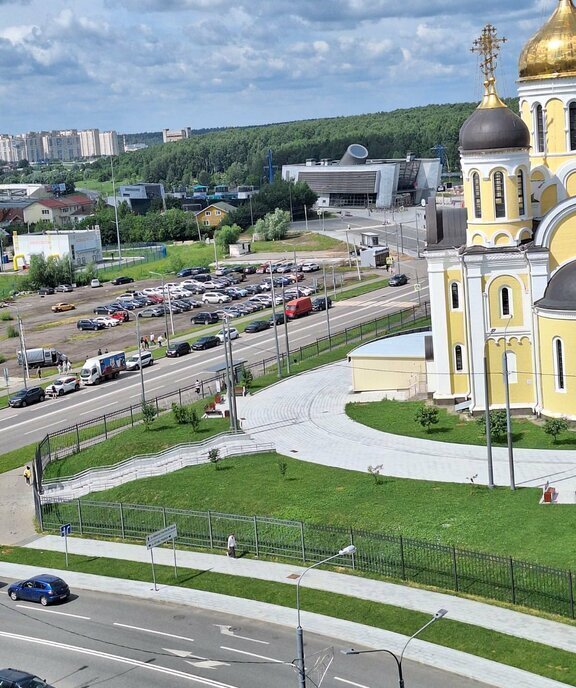 квартира г Москва ТиНАО Внуково Пыхтино, улица Лётчика Ульянина, 2 фото 2