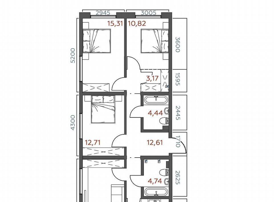 квартира г Иркутск р-н Октябрьский ул 6-я Советская 2 фото 3