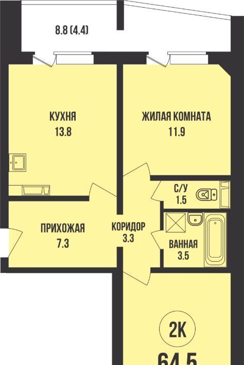 квартира г Новосибирск Заельцовская Династия жилой комплекс фото 1