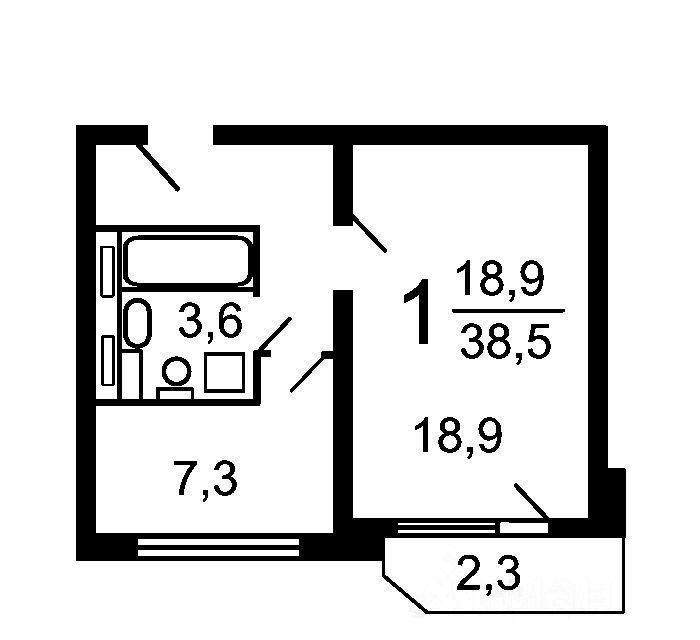 квартира г Москва метро Свиблово ул Седова 2к/1 фото 9