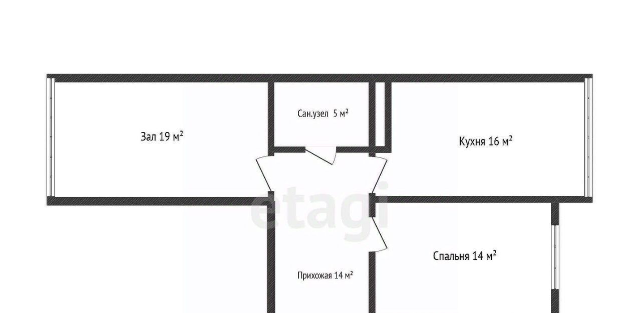 квартира г Махачкала р-н Ленинский ул. Маковая, 2к 6 фото 12