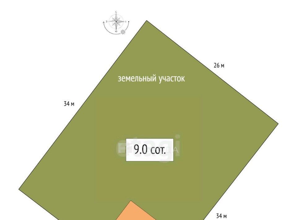 дом р-н Новосибирский с Марусино мкр Благое Криводановский сельсовет, ул. Мечты, 13 фото 2