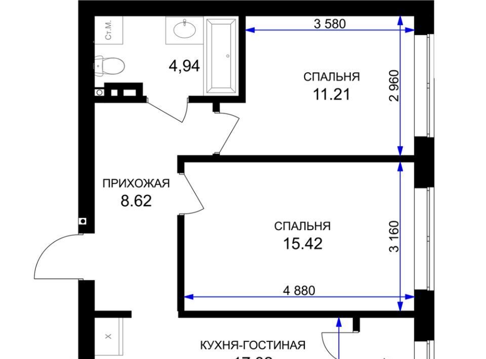 квартира р-н Гурьевский г Гурьевск ЖК «Включи» фото 1