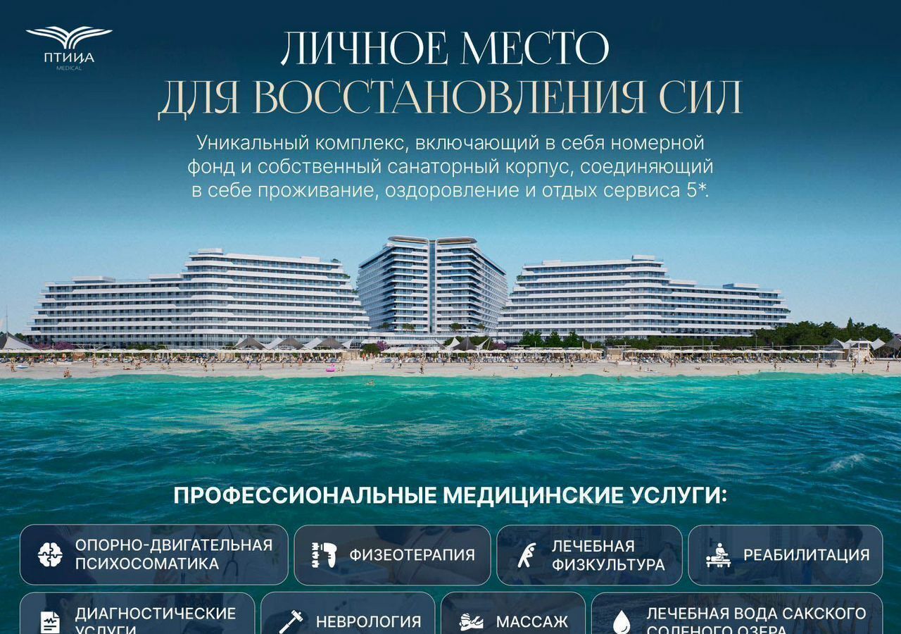 квартира г Феодосия пгт Коктебель апарт-комплекс SKYSOUL RESORT р-н автозаправки «Химсбытторг», стр. 7 фото 3