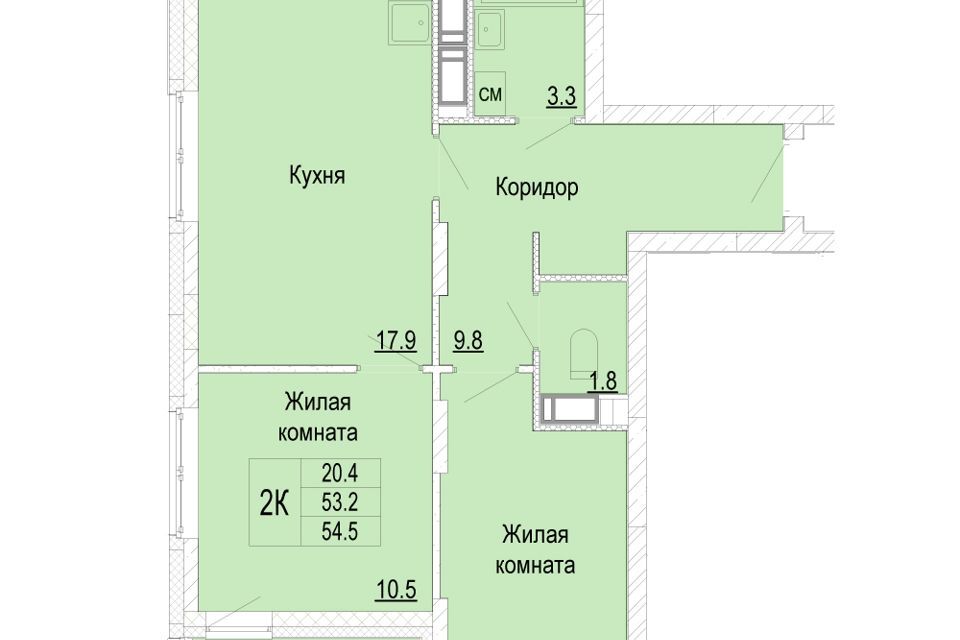 квартира г Нижний Новгород ул Новокузнечихинская 9 Нижний Новгород городской округ фото 1