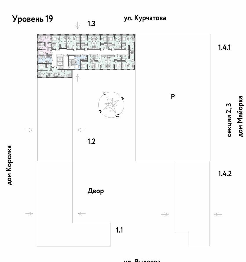 квартира г Тюмень р-н Калининский ул Краснооктябрьская 10 корп. 1 фото 3