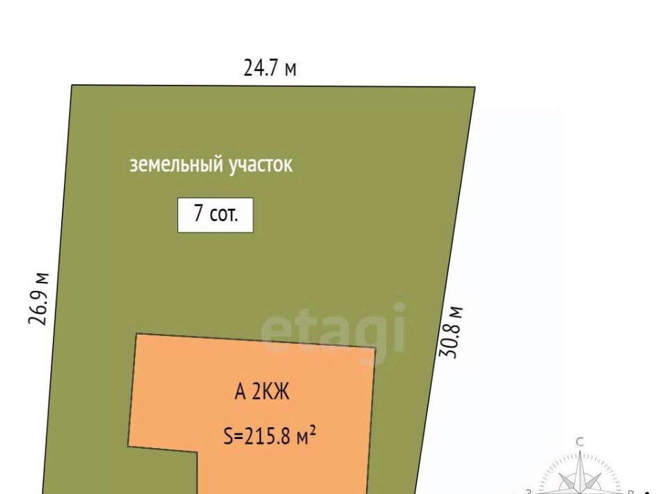 дом р-н Тюменский с Успенка ул Рябиновая фото 3