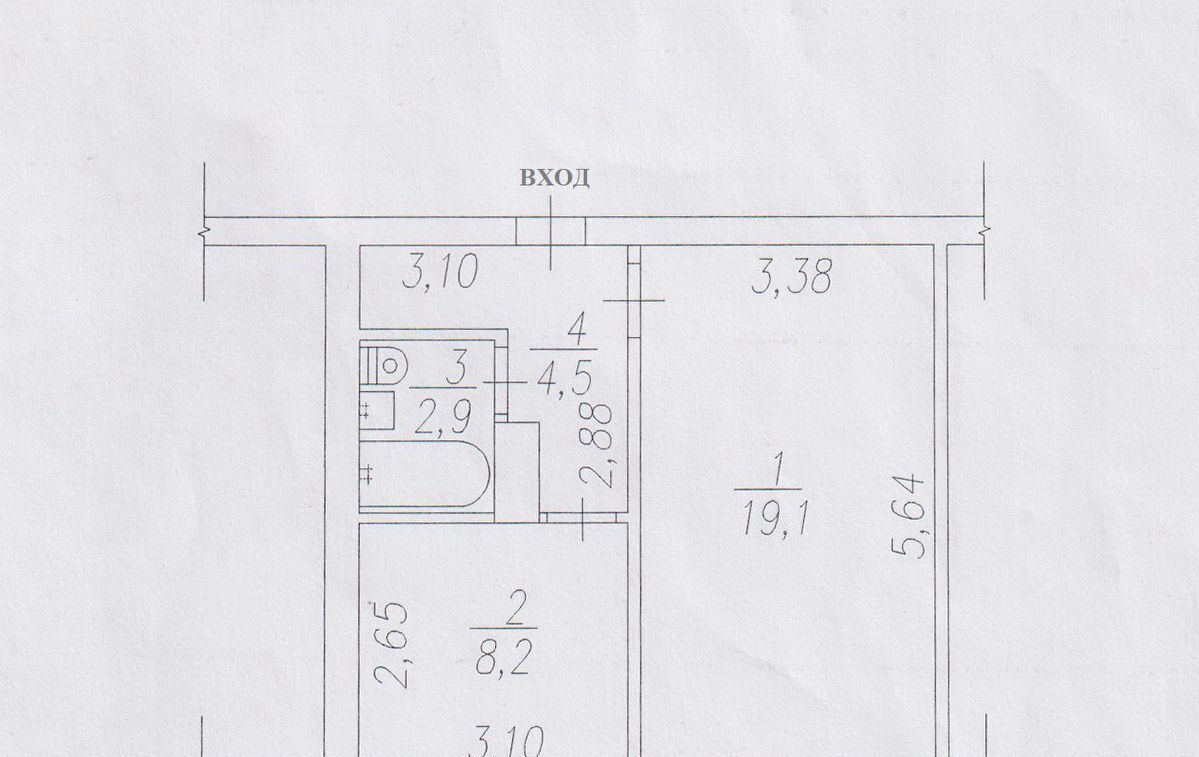 квартира г Новокузнецк р-н Заводской ул Микрорайон 13 14 фото 9