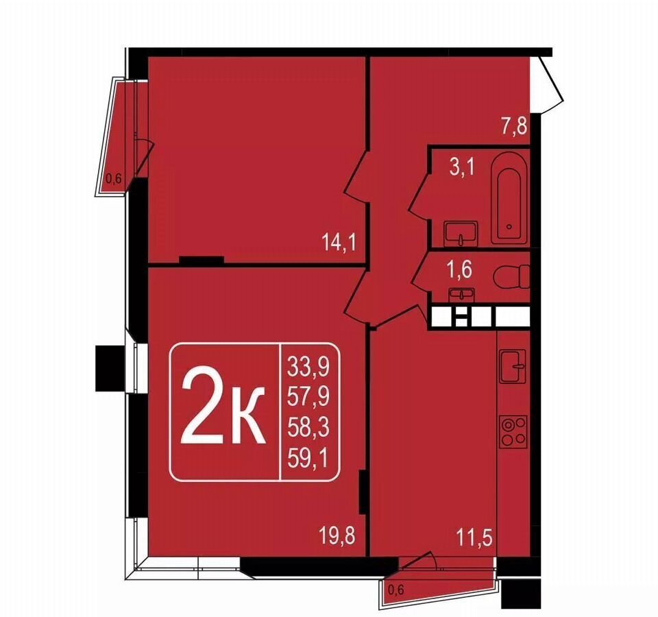 квартира г Химки мкр Сходня ул Фрунзе 30б Сходня, корп. 2, д. 30, 30-а фото 1