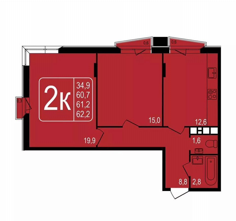 квартира г Химки мкр Сходня ул Фрунзе 30б Сходня, корп. 2, д. 30, 30-а фото 1