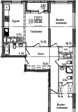 квартира р-н Октябрьский ул Лозицкой 1а фото