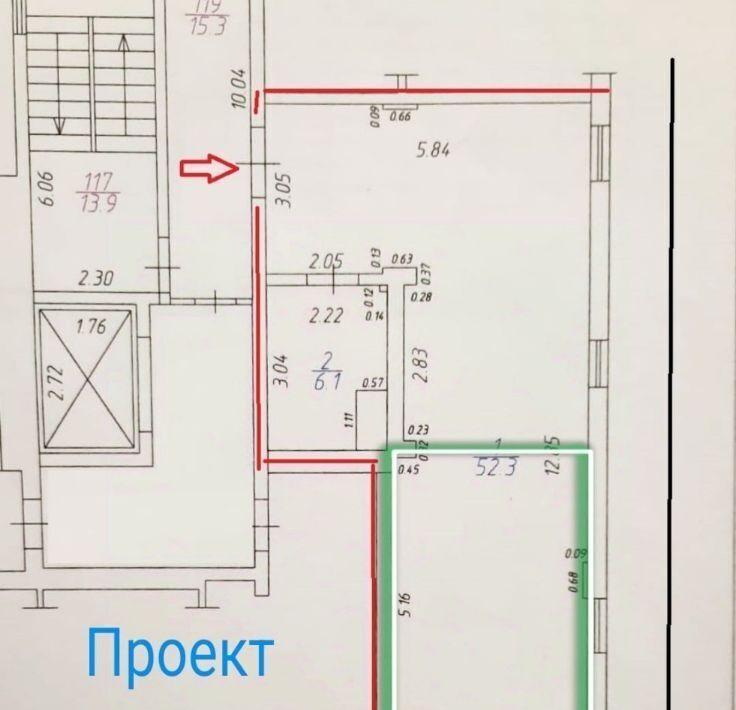 квартира р-н Анапский г Анапа ул Шевченко 288а фото 13